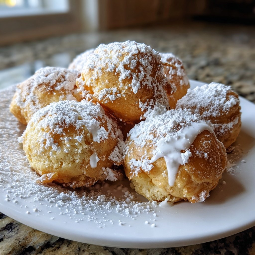 Quarkbällchen luftig