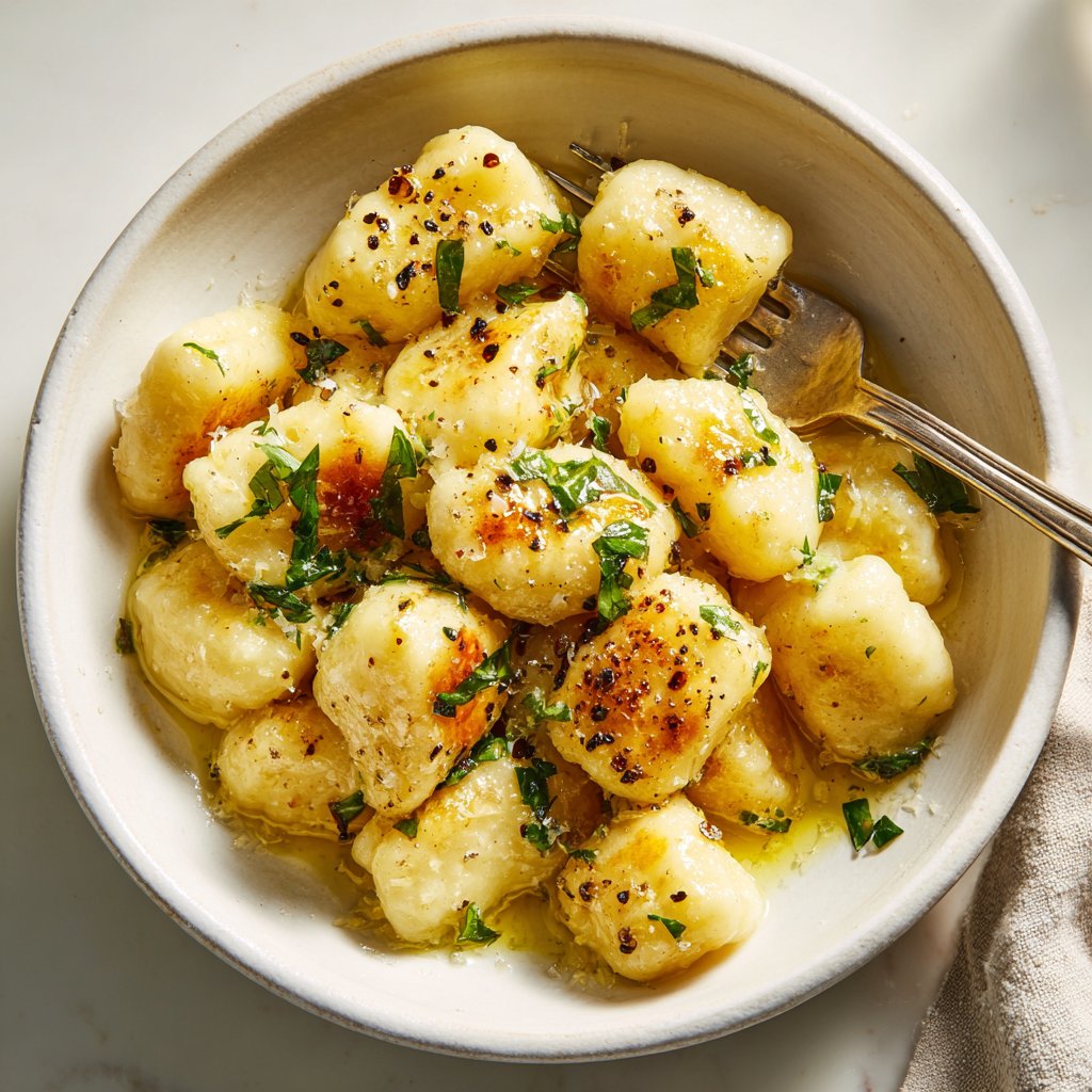 Gnocchi mit Zitronenöl