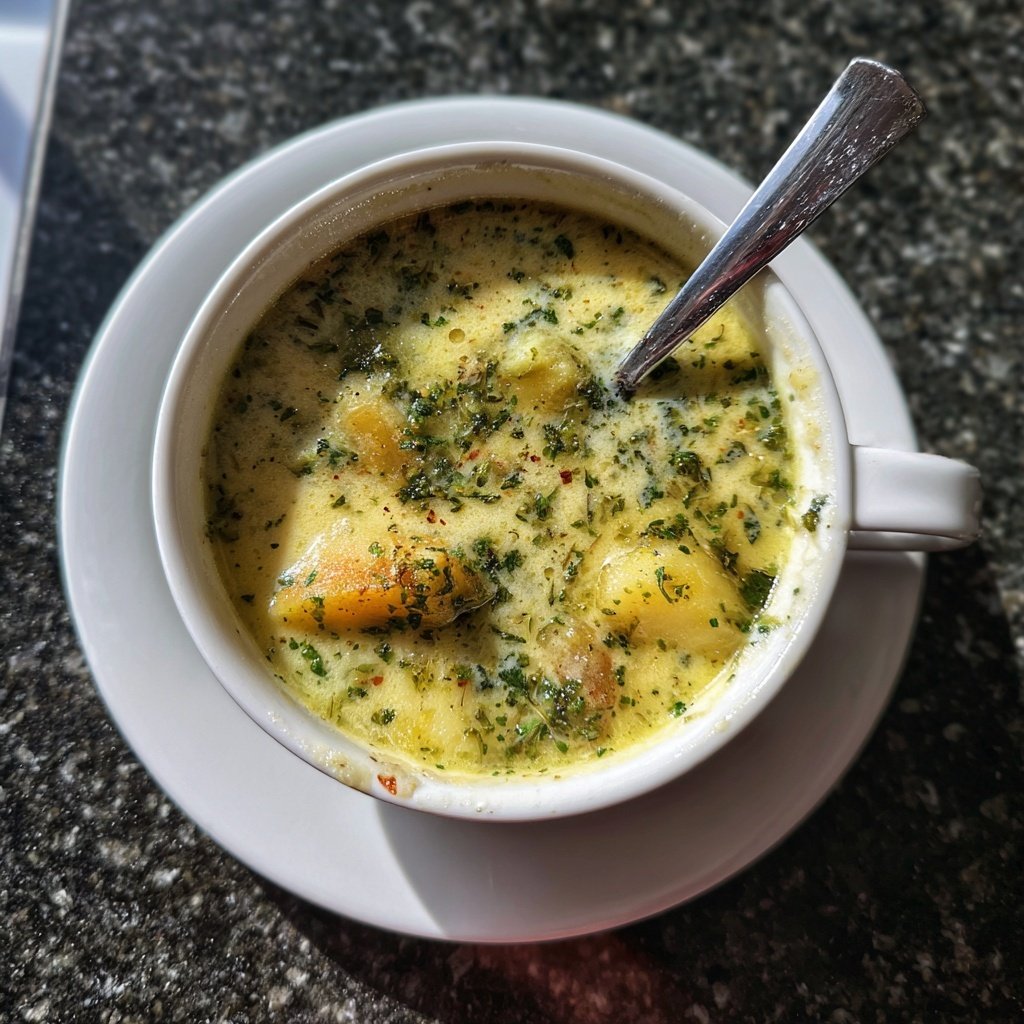 Brokkoli Suppe Mit Kartoffeln