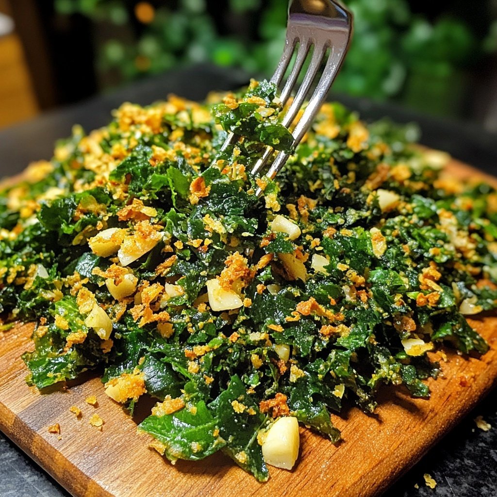 Gebratener Grünkohl