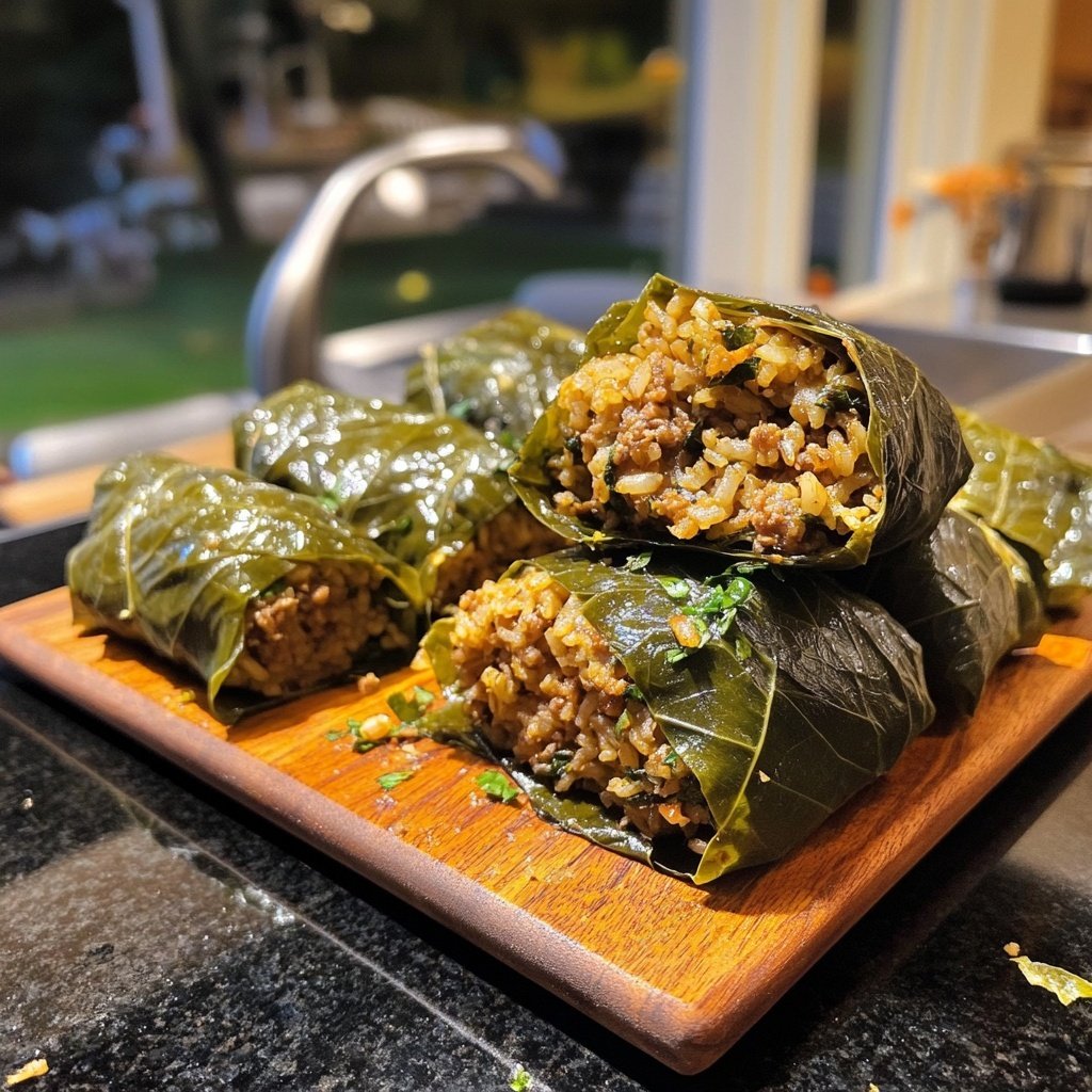 Dolmeh Kalam – Kohlrouladen nach persischer Art