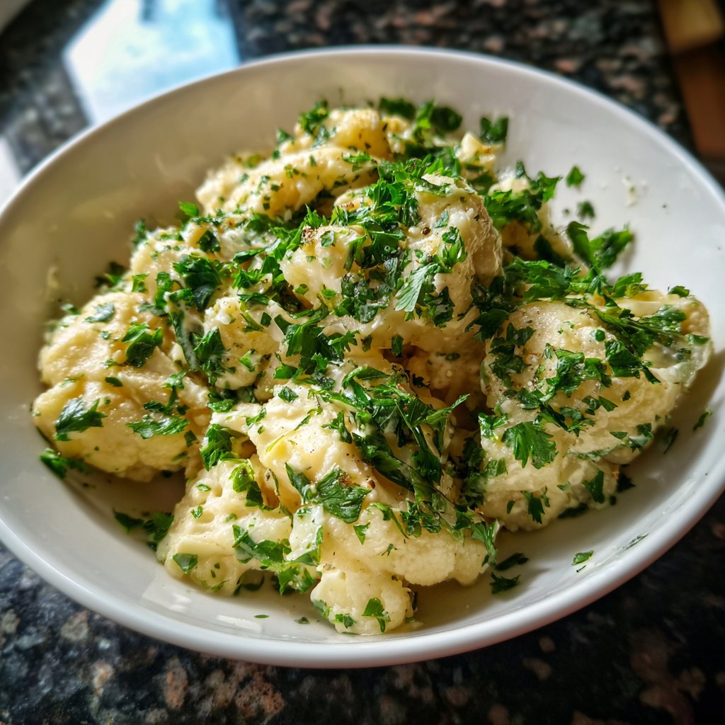 Blumenkohl mit Petersilie