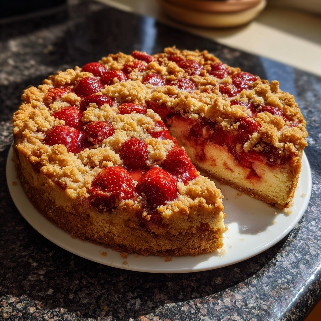 Erdbeer Kuchen Mit Streuseln