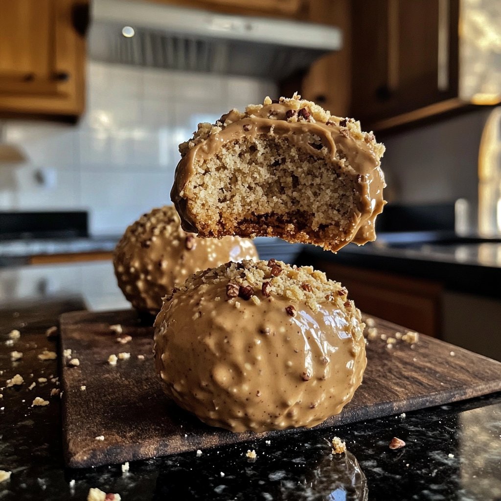 Protein Bällchen mit Haselnussmus