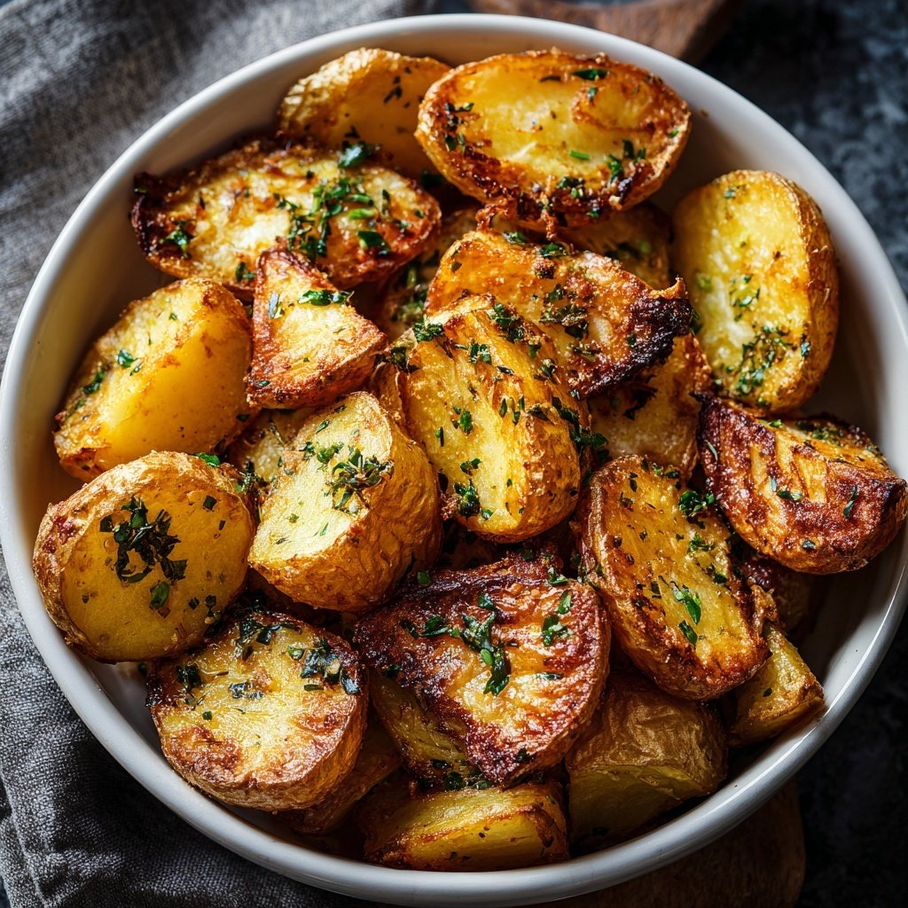 Mittagessen mit Kartoffeln