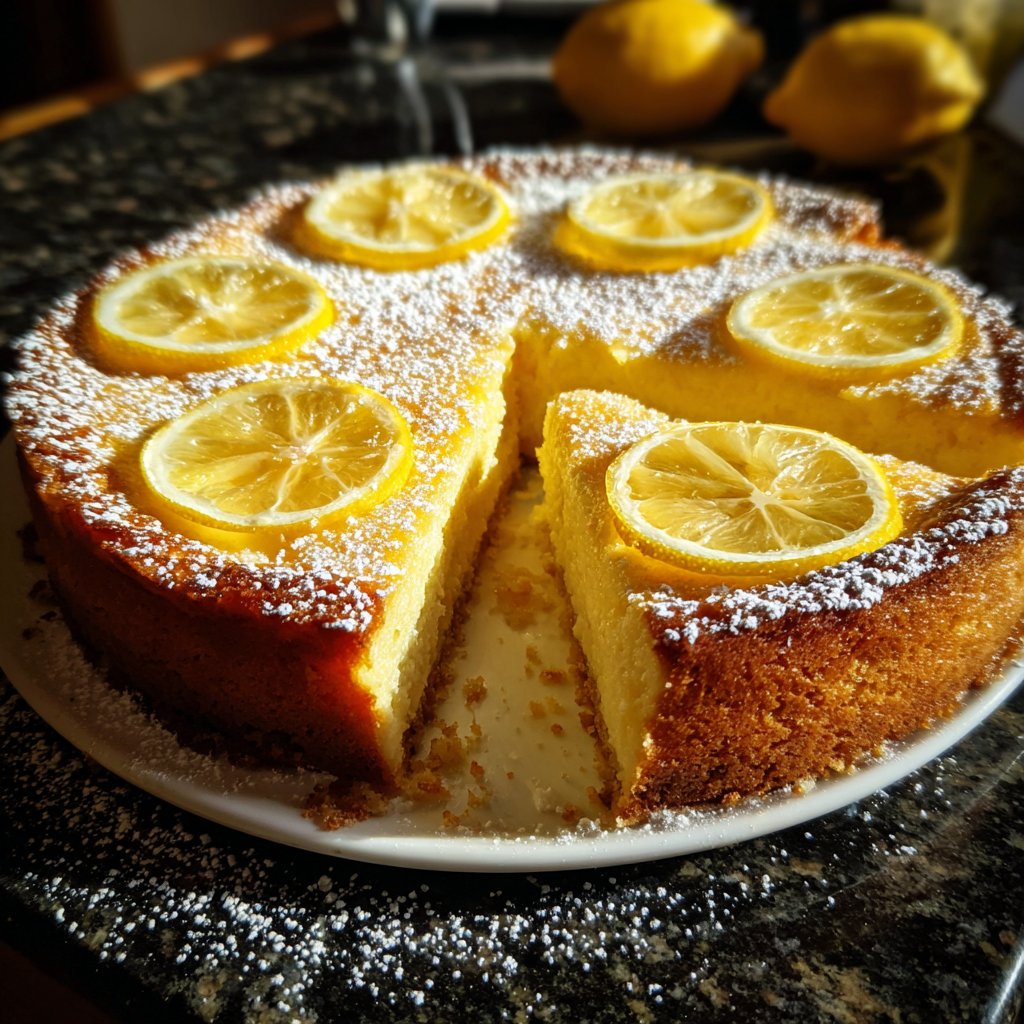 Käsekuchen mit Zitronenboden